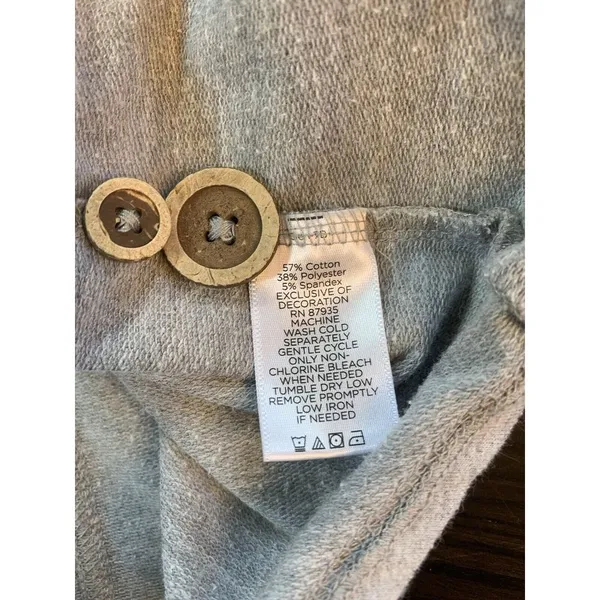 Susan Graver Hoodie Sweatshirt Jacket Womens Small Cozy Pockets‎ Basic Cabincore - Image 6