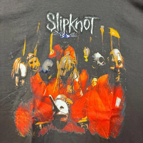 Slipknot Self-Titled Album Cover Heavy Metal Band Tee XXL - Image 2