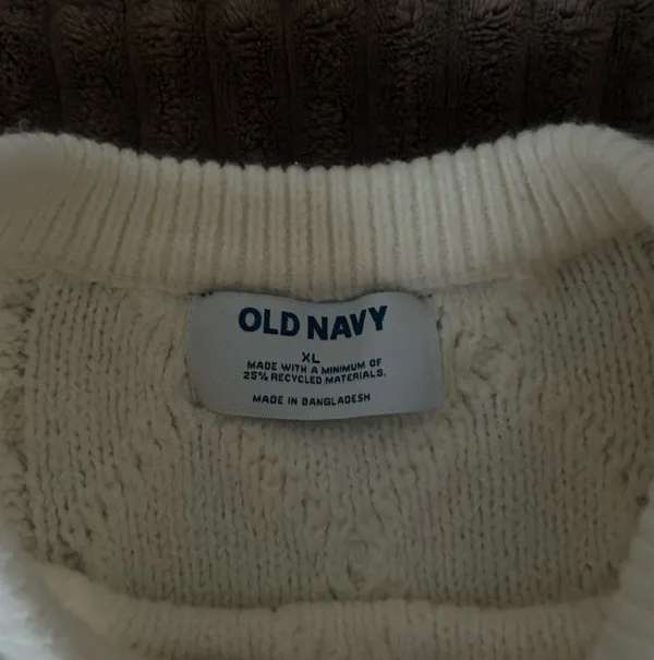 Old Navy Men’s Cable Knit Sweater - Image 2
