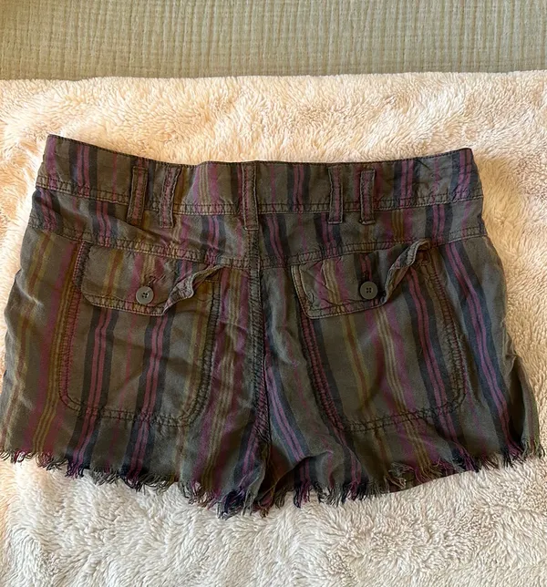 Free People Striped Shorts - Image 3