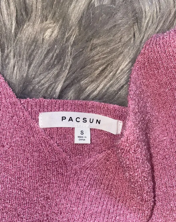 PacSun Pink Crop Tank - Image 2