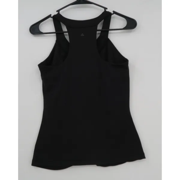 Prana Womens Black Racerback Yoga Tank‎ Top Size S Made in USA Activewear - Image 4