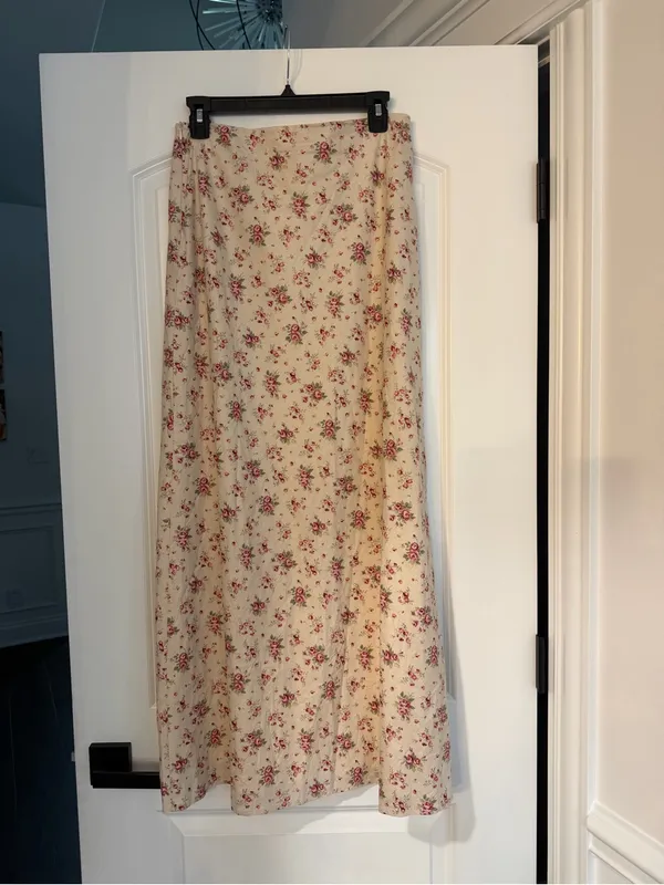 Petal & Pup Annly Floral Cotton Maxi Skirt - Image 4