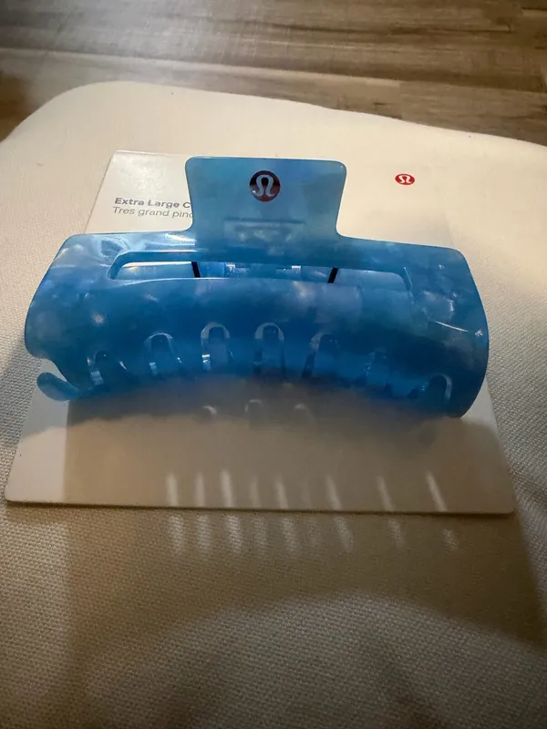 Lululemon Extra Large Claw Hair Clip (Rare Cornflower Blue) NWT - Image 6