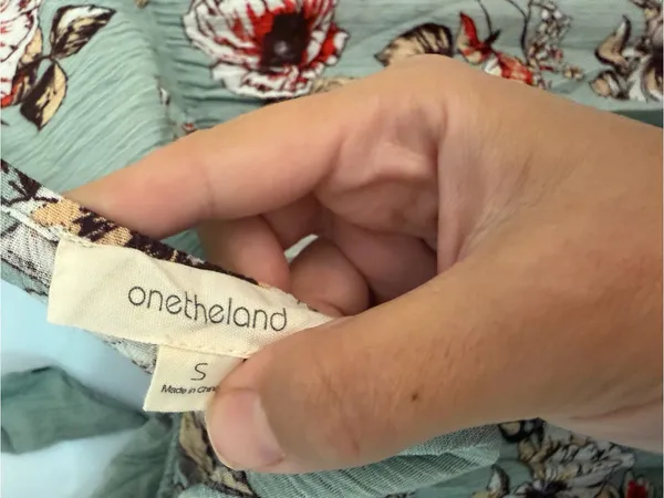 Onetheland Sage Floral Halter Maxi Romper Boho Size S - Image 7