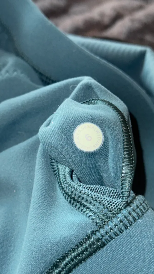 Lululemon Storm teal high neck tank - Image 5