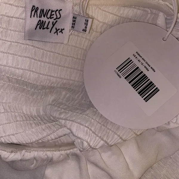 Princess Polly Maleah White Mini Dress - Image 4