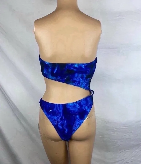 NEW One Piece Swim Blue Size M - Image 7