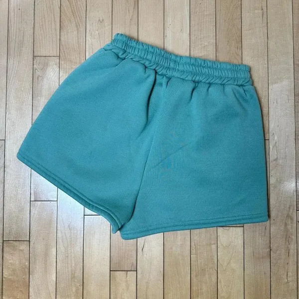SHEIN Sage Green Pull On Sweatpants Shorts - Medium - Image 4