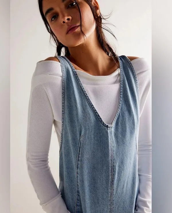 NEW WeThe Free High Roller Shortall In Bright Eyes Sold Out On Free People - Image 3