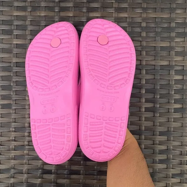 Croc sandals, women’s size 5 - Image 4