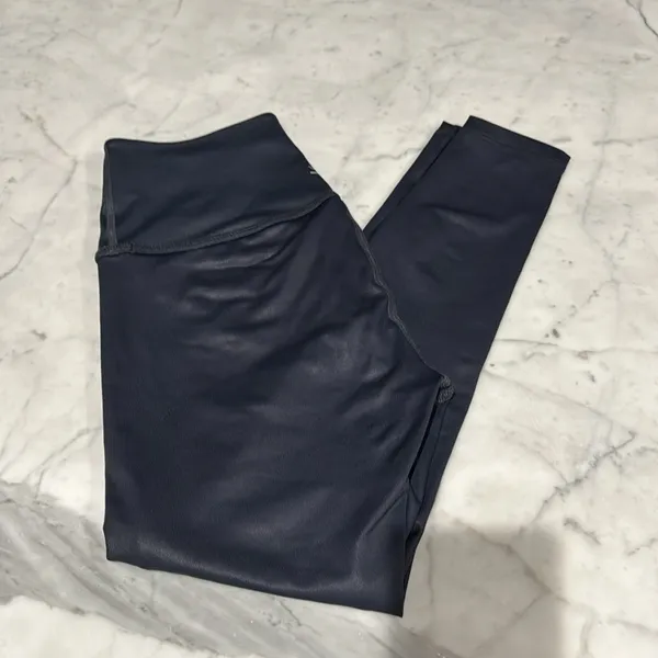 Beyond Yoga Leatherette High Waisted Midi‎ Legging - Image 2