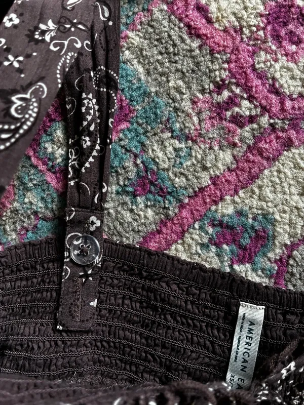 American Eagle Brown Top Crop - Image 5