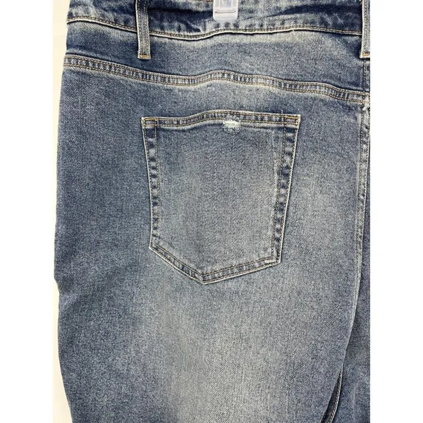 Terra & Sky Plus High Rise Blue Denim Jeans NEW Size 26W Womens Summer Vacation - Image 7