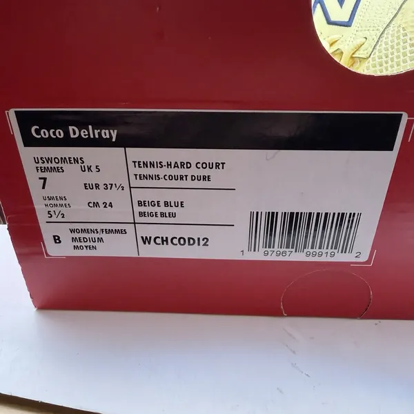 Size 7B Women's New Balance Coco Delray Miami Open Tennis Pickleball Shoes New‎ - Image 10