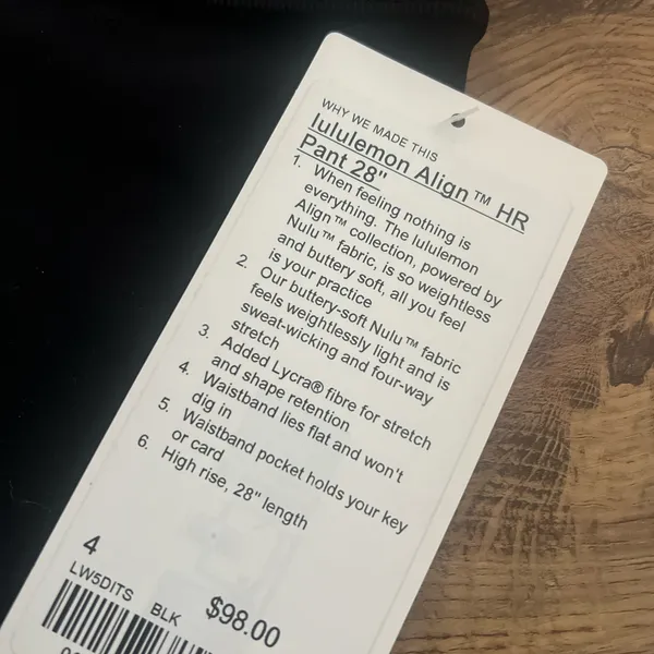 Lululemon Hotty Hot High-Rise Lined Short 4” - Image 3