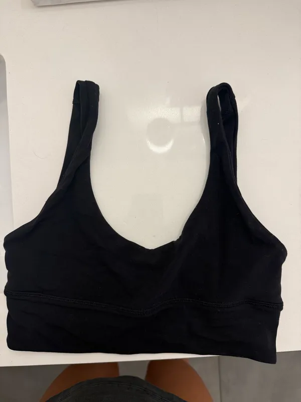 Lululemon Black Sports Bra - Image 2