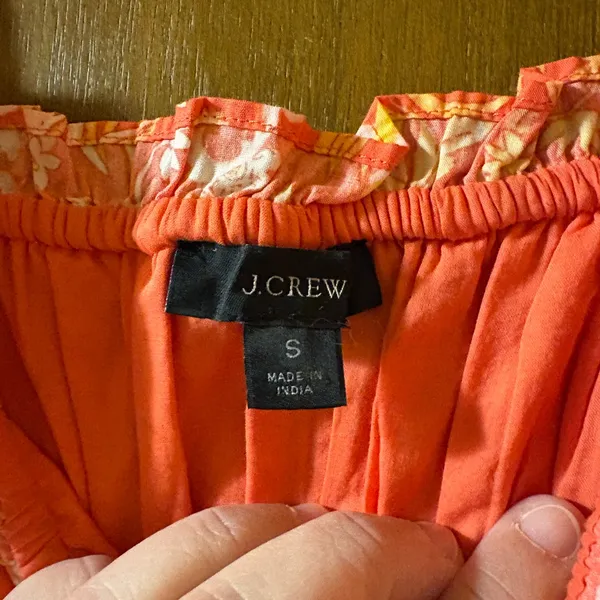 J. Crew Ruffle-Trim Tiered Maxi Dress in Sunny Blooms - Image 3