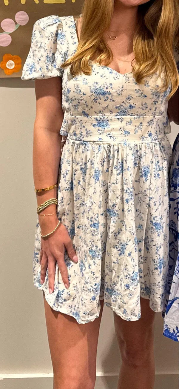 Altar'd State Floral Mini Dress - Image 2