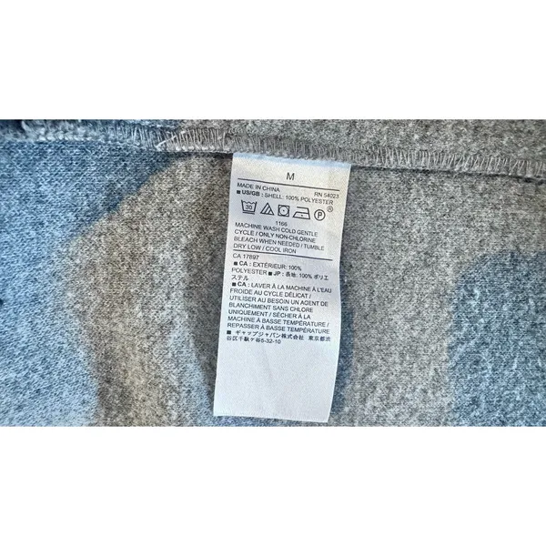 Banana Republic Women’s Oversized Shacket Shirt Jacket 4 Pocket Button Coat Med - Image 5