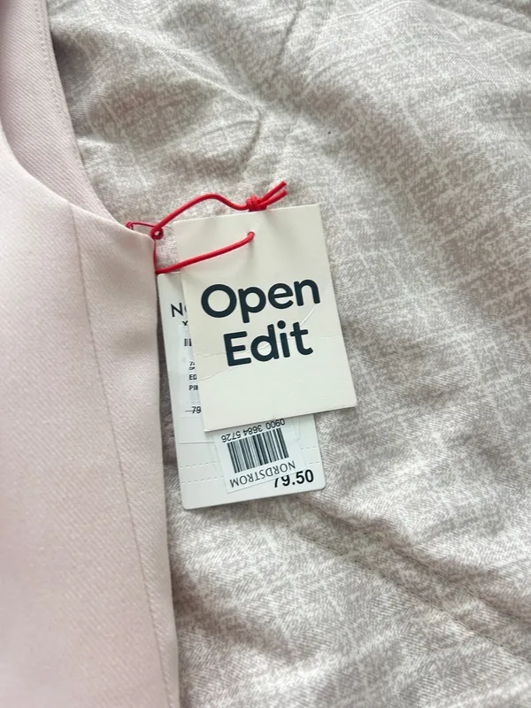 Open Edit Pink Pantsuit Vest Set - Image 2