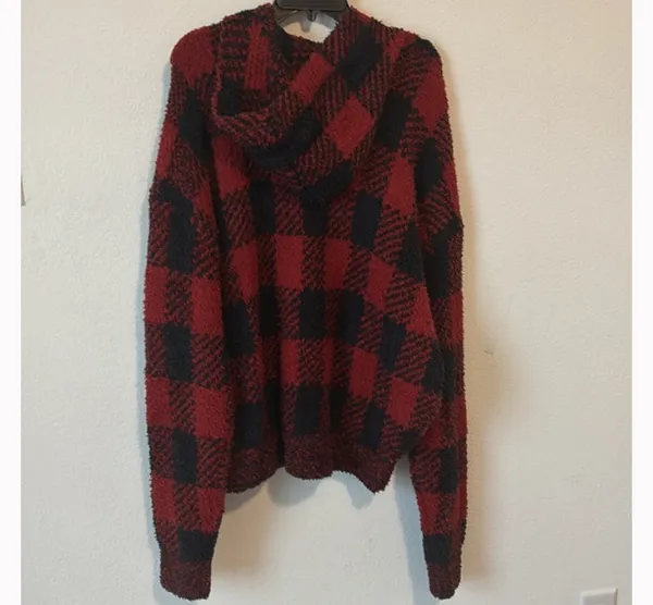 SKIMS Christmas Cozy Knit Hoodie S/M - Image 6