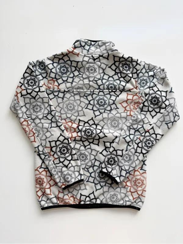Kavu Cavanaugh Pullover Fleece “Lunar Dreams” Geometric Floral Print XXS - Image 7
