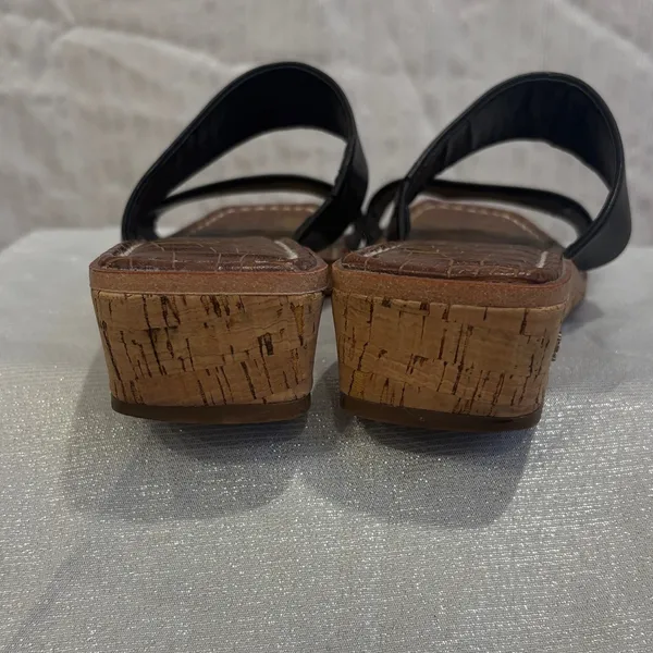 Sam Edelman Cork Wedge Sandals - Image 6