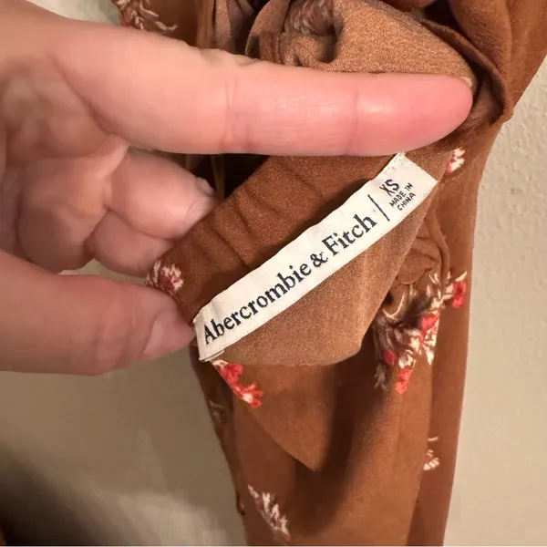 ABERCROMBIE‎ Floral Midi Dress - Image 6