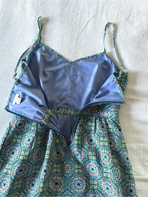 J. Crew Printed Seaside Cami Dress - size 0 - Image 7