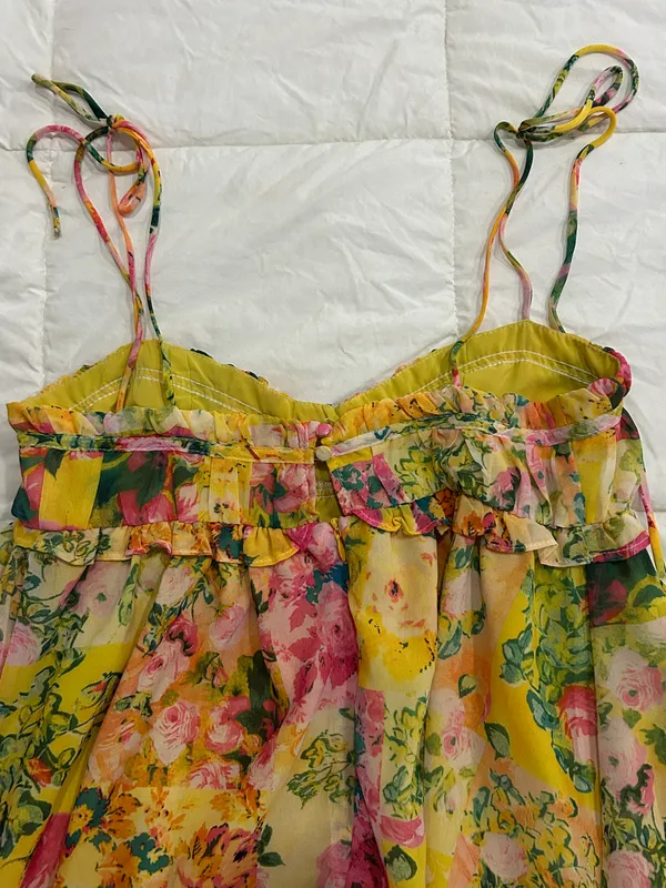 honey plum patterned dress - Image 4