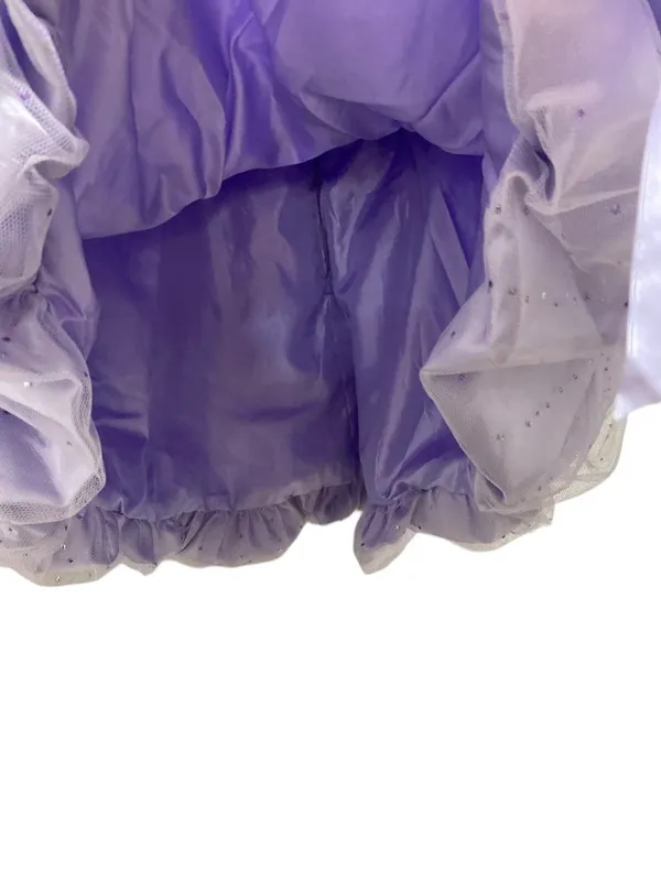 Gunne Sax Jessica McClintock Vintage Strapless Dress Purple Size 3 Homecoming - Image 11
