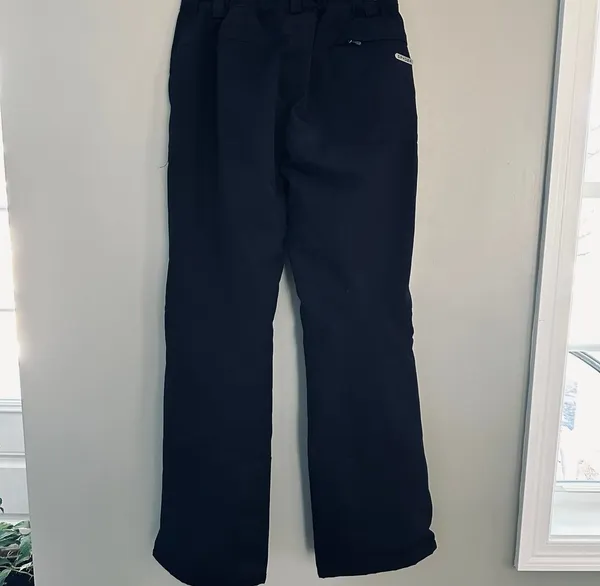 Women’s black Spyder ski pants medium - Image 3