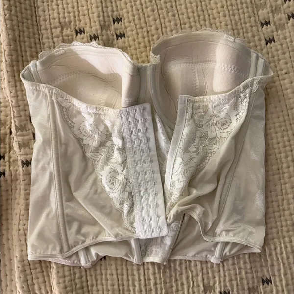 Change Basic Vintage Lace Corset White Size XL - Image 2