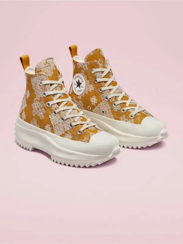 Converse Run Star Hike Platform Tonal Embroide Hi Boot, A02231C Women's Size 8.0 - Image 2