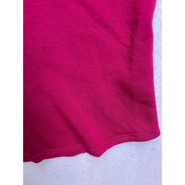 Fifteen Twenty Hoodie Women‎ Small Magenta Excellent Tie Cuff Modal Blend Top - Image 4