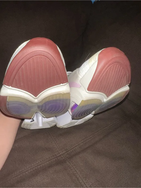 Nike air zoom super rep 2 Women’s White HIIT Sneakers Lavender Swoosh Size 8.5 - Image 8