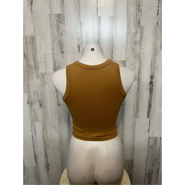 Brown tank top Brown - Image 4
