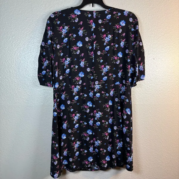 Wild Fable Floral Black Dress XL - Image 4