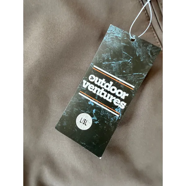 Outdoor Ventures Softshell Pants Womens Brown L/SL Size L - Image 5