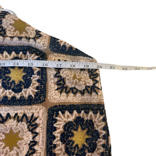 NWT Seven Wonders Rowena One‎ Shoulder Mini Dress XL Celestial Sun Patchwork - Image 12