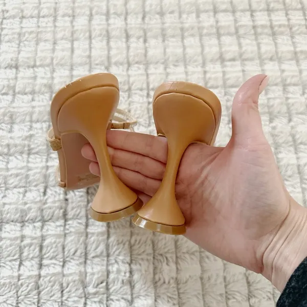 Luxe Lulus Carlotta Strappy Heeled Sandals - Image 4