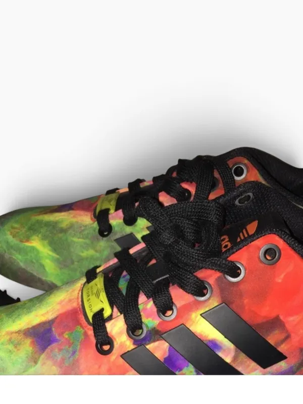 adidas Women's ZX Torsion Tie Dye Multicolor Athletic Shoe Size 7 - Image 6