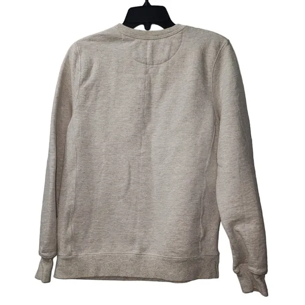 Champion Eco Crewneck Sweatshirt Pullover‎ Classic Comfy Casual Beige M - Image 2
