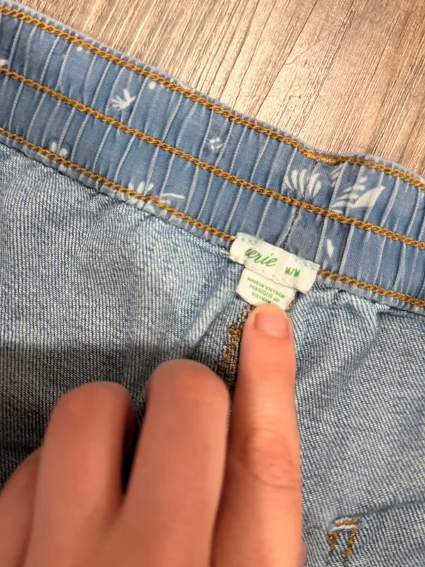 Aerie denim distressed shorts - Image 2