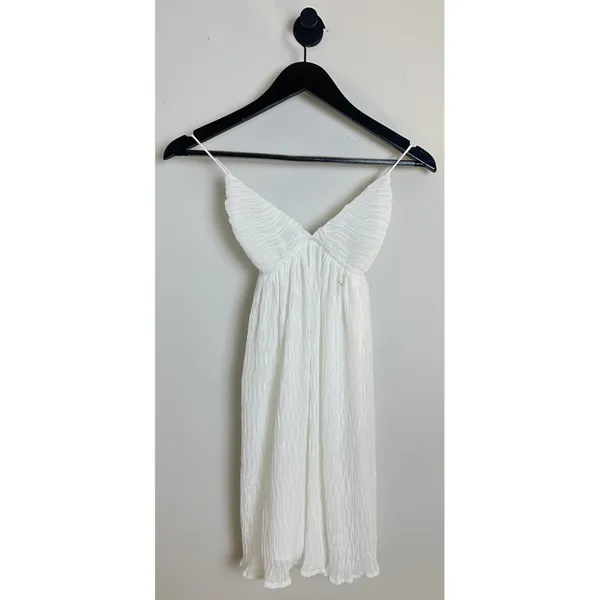 PRINCESS POLLY Matea Mini Dress in White Size US 2 - Image 4