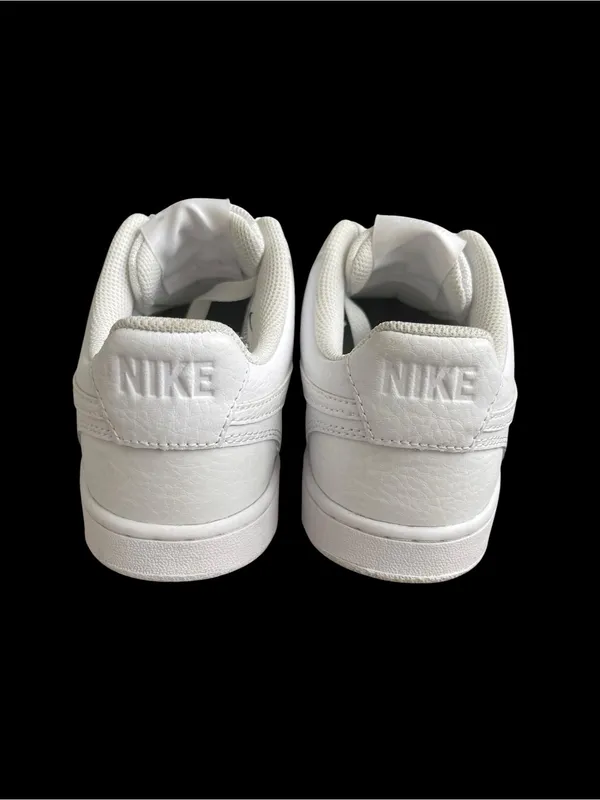 Nike Court Vision Low Top White Sneakers Men’s Size 7 - Image 4