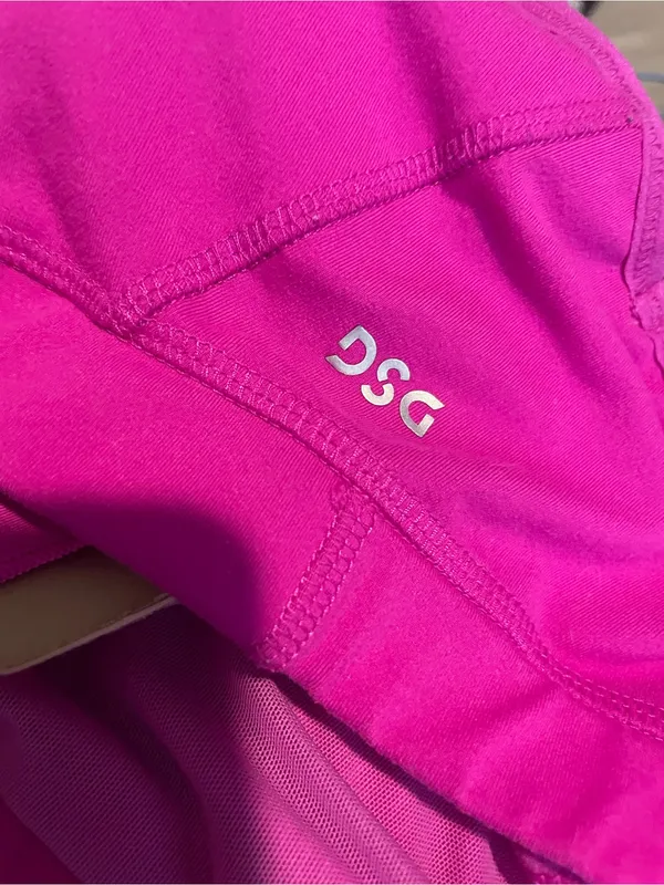 Women's Cross-Back Sports Bra - Bright Pink - Image 3