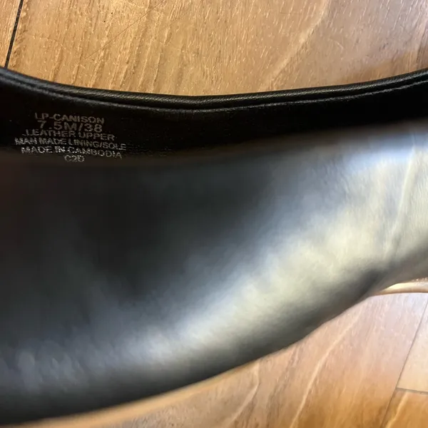 Lucky Brand Black Leather Flats - Image 5