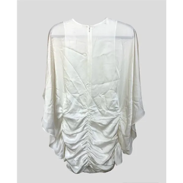 Jonathan Simkhai Kadence Bell Sleeve Mini Dress White-Size 0 - Image 6